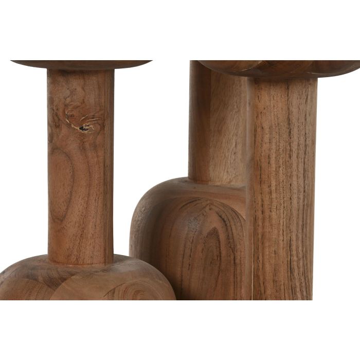 Mesa Redonda Comedor Moderno DKD Home Decor Blanco Natural 106 x 76 x 106 cm 5 Mesa Redonda Comedor Moderno DKD Home Decor Blanco Natural 106 x 76 x 106 cm 5