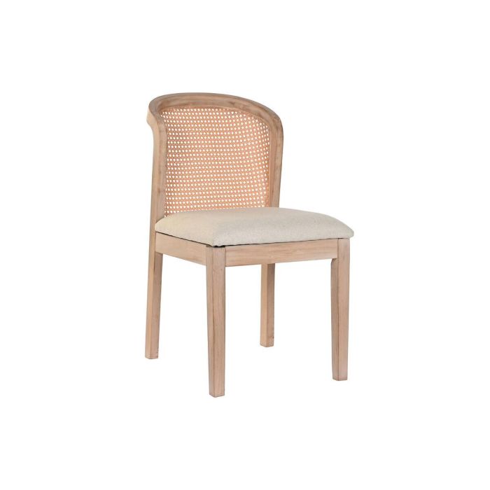 Silla Moderno DKD Home Decor Beige 61 x 86 x 46 cm