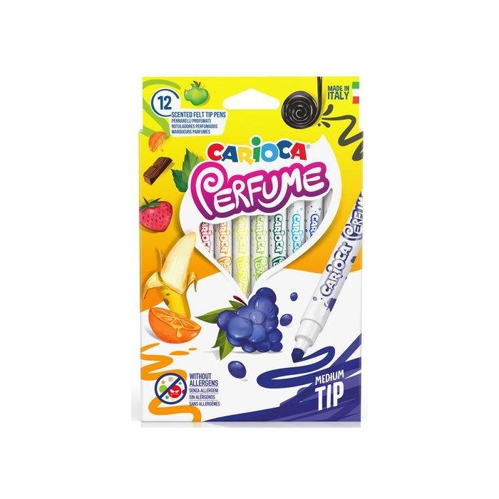 Rotulador Fibra Carioca Perfume Caja De 12