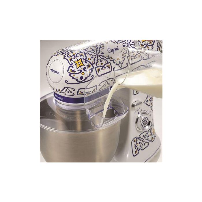 Ariete Robot de Cocina 5.5L Capri - Acero Inoxidable, 10 Velocidades, Función Pulse 3 Ariete Robot de Cocina 5.5L Capri - Acero Inoxidable, 10 Velocidades, Función Pulse 3