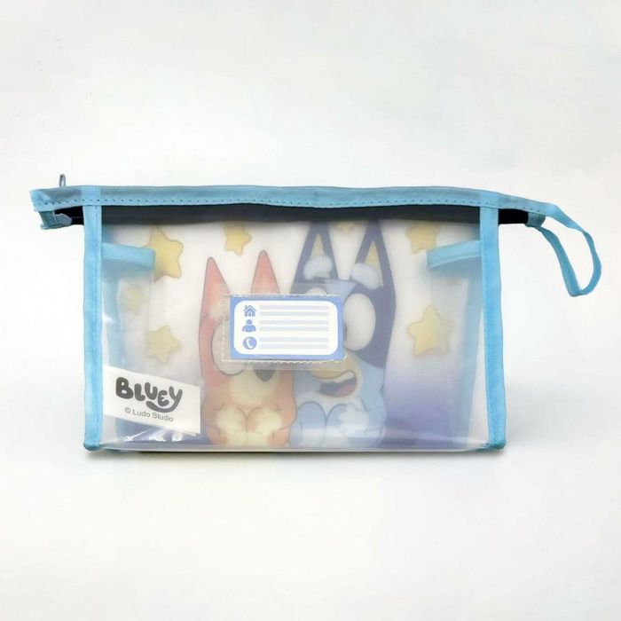 Cerdá Neceser de Aseo y Viaje Infantil Bluey para Niños - Organizador de Accesorios 23x15x8 cm 4