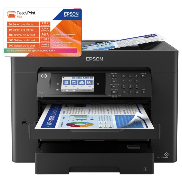 EPSON Multifunción A3+ WorkForce WF-7840DTWF (4 en 1) 2