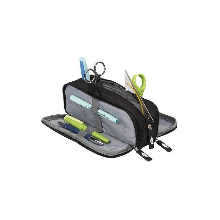 WEDO Mäppchen Schlamperbox Business mit 3 Fächern schwarz 2 WEDO Mäppchen Schlamperbox Business mit 3 Fächern schwarz 2