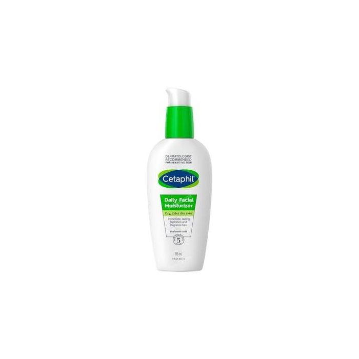 Cetaphil Loción Facial Hidratante de Día con Ácido Hialurónico, Rápida Absorción, Piel Sensible y Seca, No Comedogénica, 88 ml