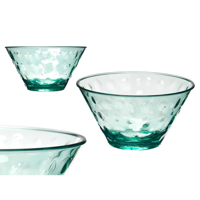 Leknes Bol Plástico con Puntos Verde de 15 cm de diámetro y 8.2 cm de altura (24 Unidades) Leknes Bol Plástico con Puntos Verde de 15 cm de diámetro y 8.2 cm de altura (24 Unidades)