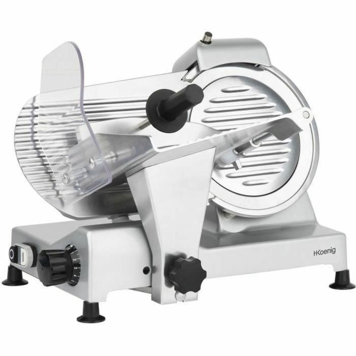 H.Koenig MSX220 Cortadora de fiambres, 240W, Cuchilla 220mm, Grosor regulable 0-12mm 4 H.Koenig MSX220 Cortadora de fiambres, 240W, Cuchilla 220mm, Grosor regulable 0-12mm 4