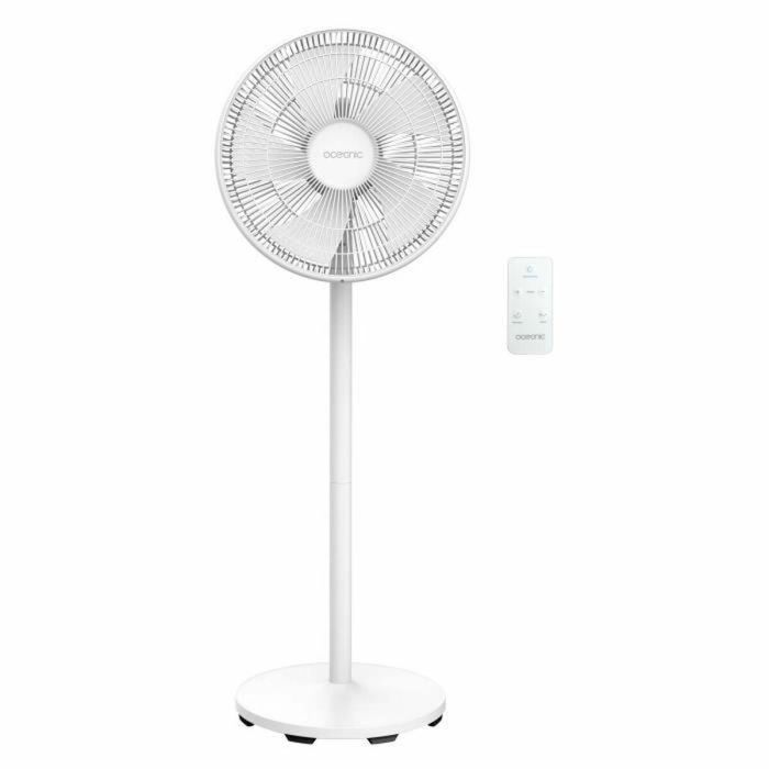 Ventilador de Pie Oceanic Blanco 50 W 0 Ventilador de Pie Oceanic Blanco 50 W 0