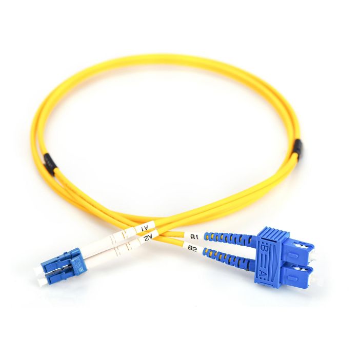 Digitus Cable de Fibra Óptica Monomodo Duplex OS2 LC a SC 2m 2