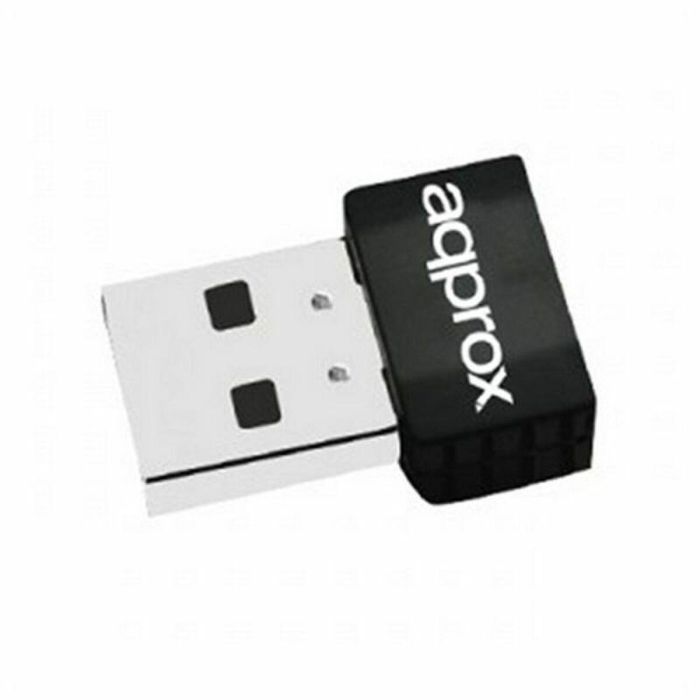 Adaptador USB Wifi approx! APPUSB600NAV2 Negro Adaptador USB Wifi approx! APPUSB600NAV2 Negro