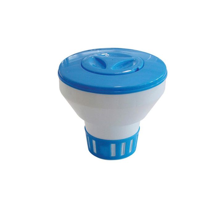 Edm Dispensador de químicos flotante para granulado o pastillas Ø13x13cm Polipropileno 0 Edm Dispensador de químicos flotante para granulado o pastillas Ø13x13cm Polipropileno 0