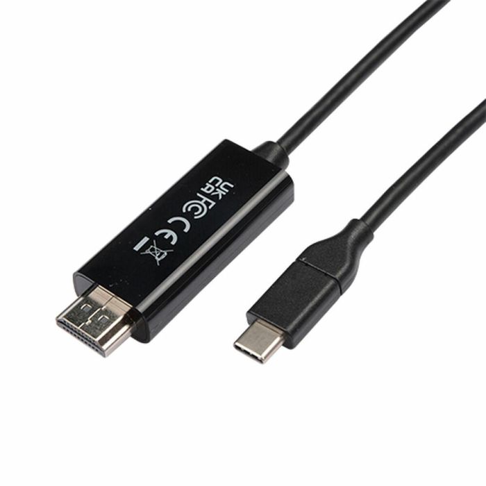 Adaptador USB-C a HDMI V7 V7UCHDMI-1M Negro 1 m 1 Adaptador USB-C a HDMI V7 V7UCHDMI-1M Negro 1 m 1