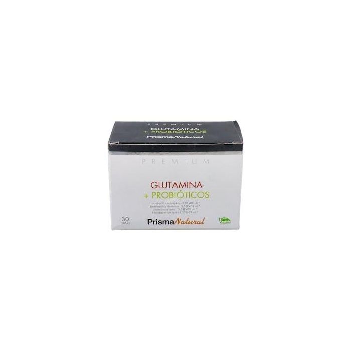 PRISMA NATURAL Glutamina con Probióticos 30 Sticks para Actividad Física Intensa