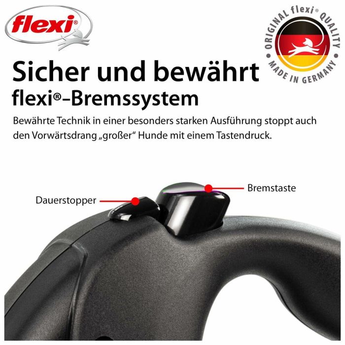 Correa para Perro Trixie Negro 3