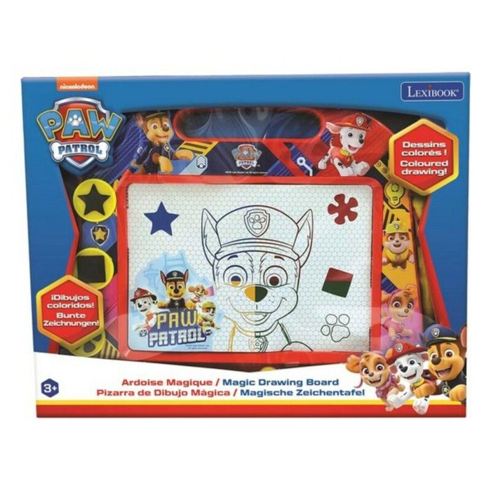 Lexibook PAT 'PATROUILLE Pizarra mágica A5 borrable | Bolígrafo y 3 sellos magnéticos (estrella, flor, cuadrado) multicolor 2 Lexibook PAT 'PATROUILLE Pizarra mágica A5 borrable | Bolígrafo y 3 sellos magnéticos (estrella, flor, cuadrado) multicolor 2