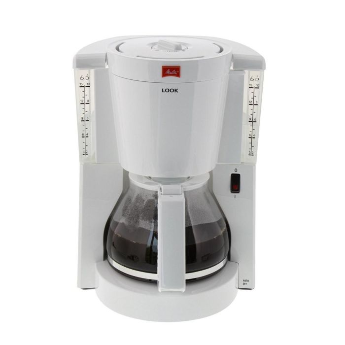 Melitta 1011-01 Cafetera de Goteo Look IV Blanca para Café Molido 5 Melitta 1011-01 Cafetera de Goteo Look IV Blanca para Café Molido 5
