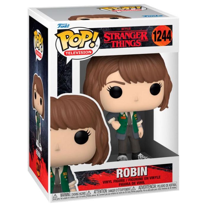 Funko Figura POP Stranger Things Robin 9cm Vinilo 1