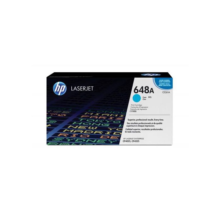 Hp Laserjet Cp-4025-4525-4525Dn Toner Cian, 11.000 Páginas - 648 A
