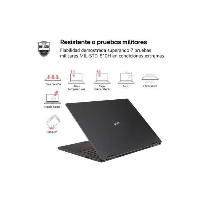 Portátil LG Gram 15Z80T-G.AU75B Ryzen AI 7-350/ 16GB/ 512GB SSD/ 15.6"/ Win11 3 Portátil LG Gram 15Z80T-G.AU75B Ryzen AI 7-350/ 16GB/ 512GB SSD/ 15.6"/ Win11 3