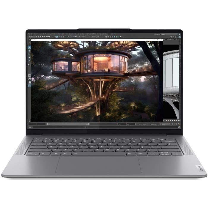 Portátil LENOVO Yoga Pro 7 14IMH9 | Pantalla táctil 14.5 3K 120hz - Intel Ultra 5 125H - 32GB RAM - 512GB SSD - Sin Windows - AZERTY