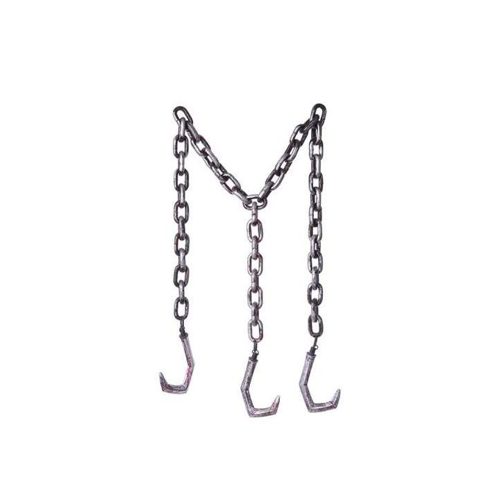 Accesorio para Disfraz My Other Me 180 X 55 X 5 cm Cadenas Carnicero Gris PVC (12) Accesorio para Disfraz My Other Me 180 X 55 X 5 cm Cadenas Carnicero Gris PVC (12)