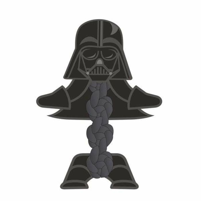 Cerdá Mordedor para Perro de Cuerda Star Wars Negro 11.0x27.0x9.5 cm Cerdá Mordedor para Perro de Cuerda Star Wars Negro 11.0x27.0x9.5 cm