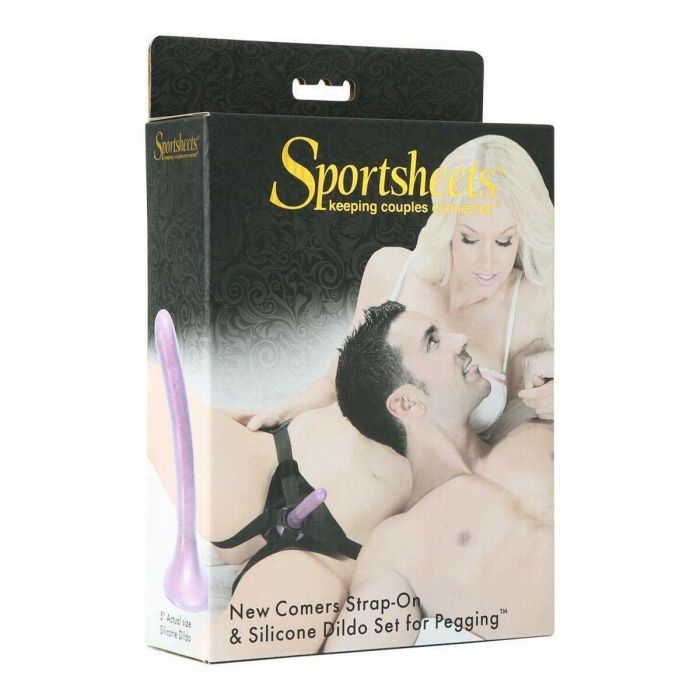 Consolador con arnés Sportsheets 22 Consolador con arnés Sportsheets 22