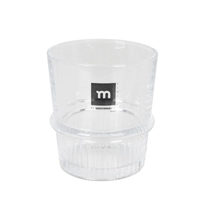 La Mediterranea Vaso 320Ml Tirso Lines Colección Tirso ø8.5x9.45 cm (48 Unidades)