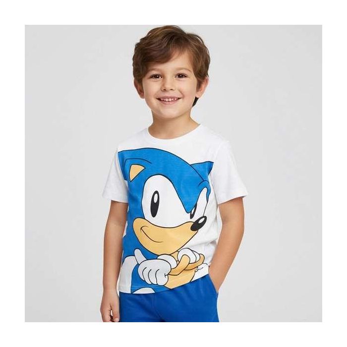 Cerdá Pijama Corto Sonic para Niños Talla 10 Años - Algodón Single Jersey - Modelos Surtidos 4 Cerdá Pijama Corto Sonic para Niños Talla 10 Años - Algodón Single Jersey - Modelos Surtidos 4