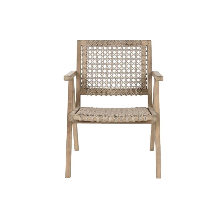 Sillon Item Home DKD Home Decor Natural 70 x 82 x 60 cm (2 Unidades) 1
