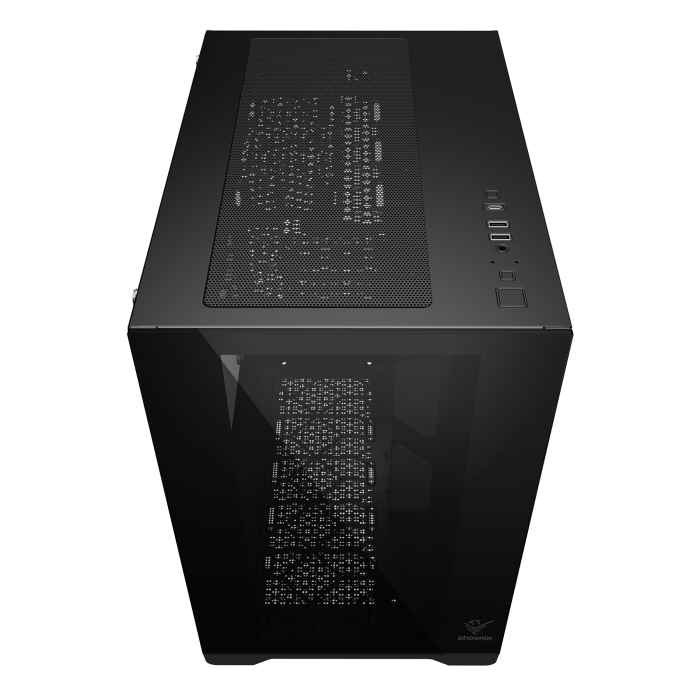 Phoenix Caja PC Gaming Zephyr Cubo - Torre ATX con Cristal Templado, Alto Airflow y Soporte GPU 380mm 1 Phoenix Caja PC Gaming Zephyr Cubo - Torre ATX con Cristal Templado, Alto Airflow y Soporte GPU 380mm 1