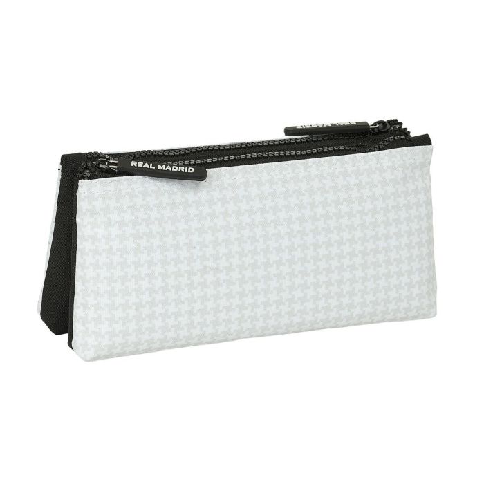 Neceser de Viaje Real Madrid C.F. Blanco Gris Deportivo 22 x 10 x 8 cm 2