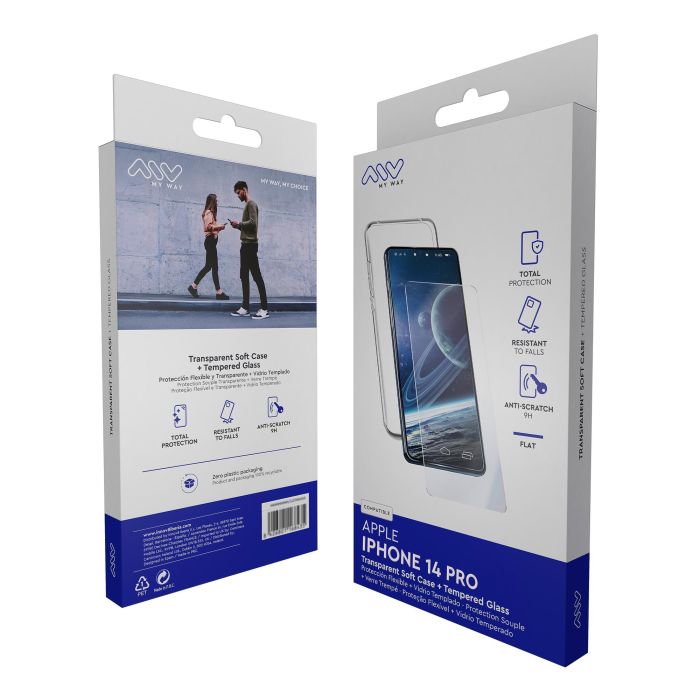 Funda y Protector para Móvil Myway iPhone 14 Pro 2