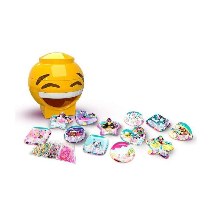 Bizak 63332665 Kit Crea Tus Pegatinas 3D - Diseña Stickers Originales con Purpurina, Gemas y Formas Smiley. Edad +6 años 1 Bizak 63332665 Kit Crea Tus Pegatinas 3D - Diseña Stickers Originales con Purpurina, Gemas y Formas Smiley. Edad +6 años 1