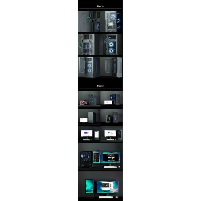 Zalman Z10 DS Caja PC Midi Tower Negra ATX/Micro ATX/Mini-ITX con ventana lateral de vidrio templado para HDD/SSD 24 Zalman Z10 DS Caja PC Midi Tower Negra ATX/Micro ATX/Mini-ITX con ventana lateral de vidrio templado para HDD/SSD 24