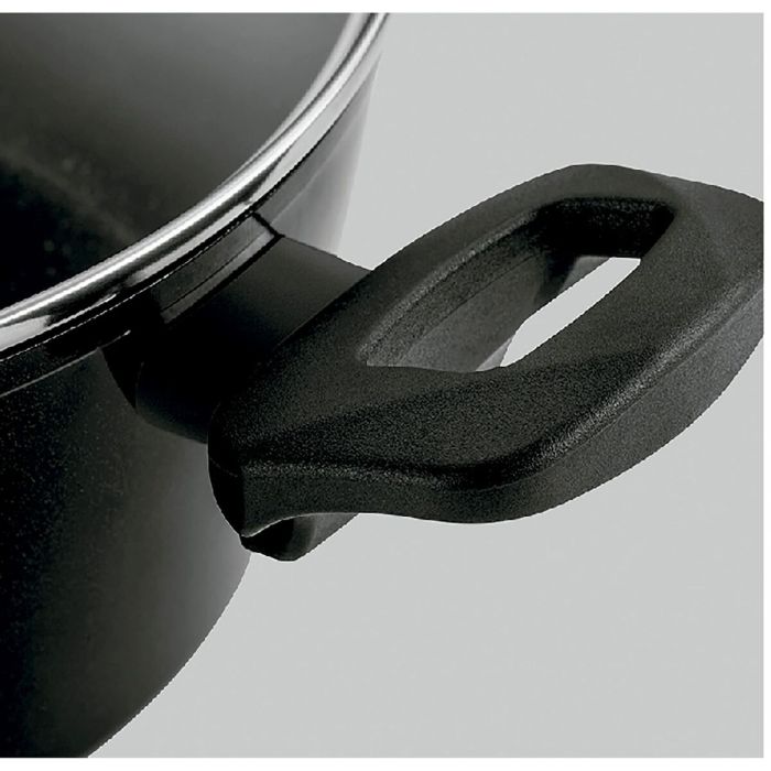Olla con Tapa Fagor VIVANT 20 NEGRA Negro Aluminio 6 L 1 Olla con Tapa Fagor VIVANT 20 NEGRA Negro Aluminio 6 L 1