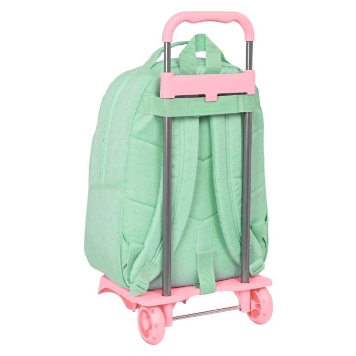 Mochila Escolar con Ruedas BlackFit8 Moon Verde 32 x 42 x 15 cm 1 Mochila Escolar con Ruedas BlackFit8 Moon Verde 32 x 42 x 15 cm 1