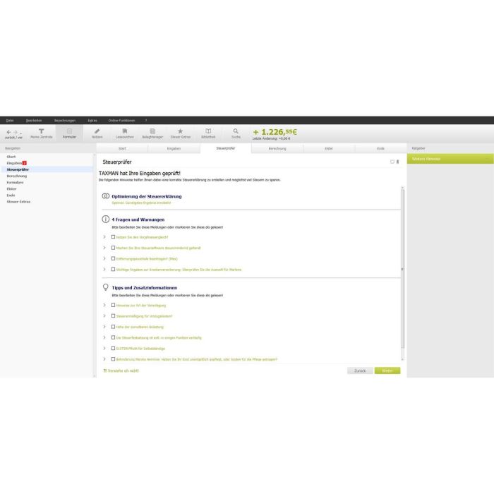 Lexware TAXMAN 2023 für Vermieter - 1 Device. bis zu 5 Steuererklärungen - ESD-DownloadESD 10 Lexware TAXMAN 2023 für Vermieter - 1 Device. bis zu 5 Steuererklärungen - ESD-DownloadESD 10