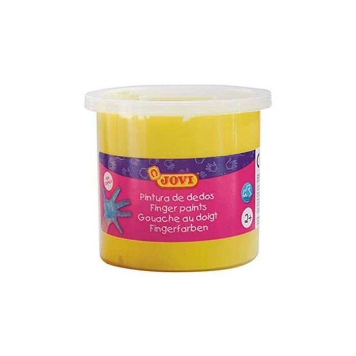 Jovi Estuche 5 Botes Pintura De Dedos 125 mL Amarillo Jovi Estuche 5 Botes Pintura De Dedos 125 mL Amarillo