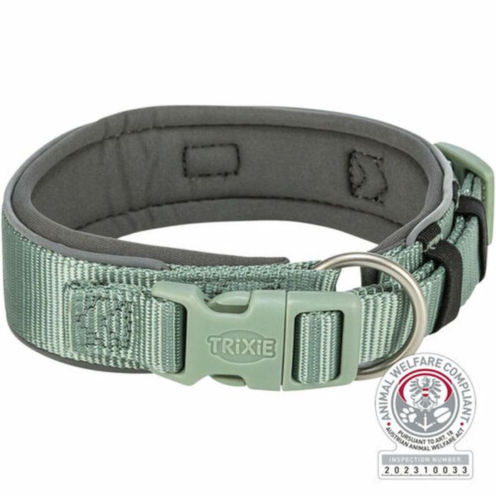 Collar para Perro Trixie Premium Verde Grafito L/XL 53-62 cm 7 Collar para Perro Trixie Premium Verde Grafito L/XL 53-62 cm 7