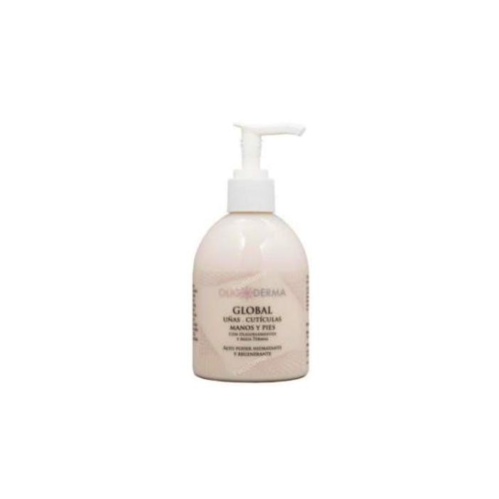 Oligoderma Crema Global Hidratante y Regenerante para Uñas, Manos y Pies 250ml