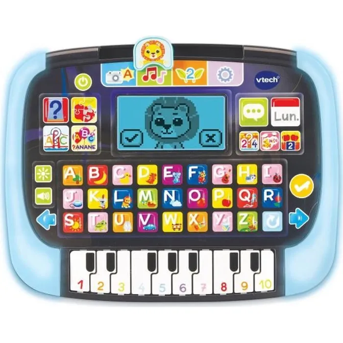 VTECH Tableta de Luz Mágica P'tit Genius para Niños de 2-5 Años con 8 Actividades Educativas
