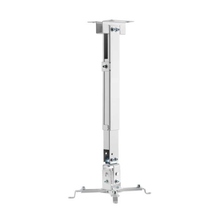 Aisens Soporte Universal Inclinable y Extensible para Proyector, Techo/Pared, Acero Alta Resistencia, Carga Máx. 20kg, Ajustable 225-316mm