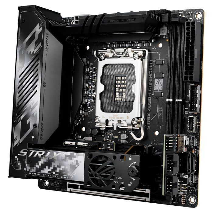 ASUS ROG STRIX Z890-I GAMING WiFi Placa Base Intel Z890 Socket LGA 1851 DDR5 ATX para PC 6