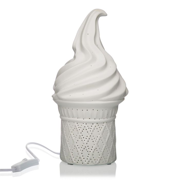Lampara Helado Porcelana Versa 13X27CM 1 Lampara Helado Porcelana Versa 13X27CM 1