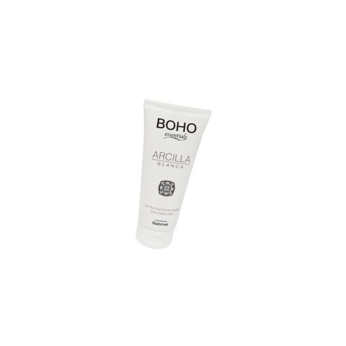 BOHO Arcilla Blanca SuperFina 120g - Mascarilla Facial Purificante y Absorbente para Piel Sensible