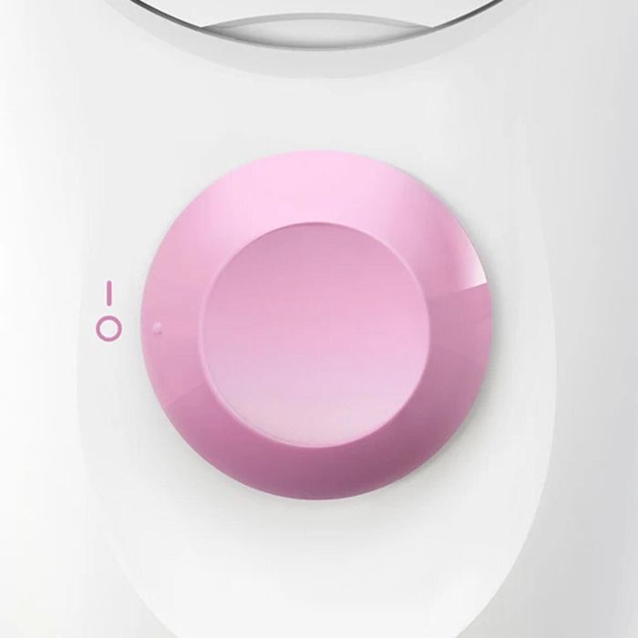 Braun 1-010 Depiladora Eléctrica Silk-épil 1, 20 Pinzas MicroGrip, 2 Velocidades, para Pelo Corto, Rosa y Blanco 7 Braun 1-010 Depiladora Eléctrica Silk-épil 1, 20 Pinzas MicroGrip, 2 Velocidades, para Pelo Corto, Rosa y Blanco 7