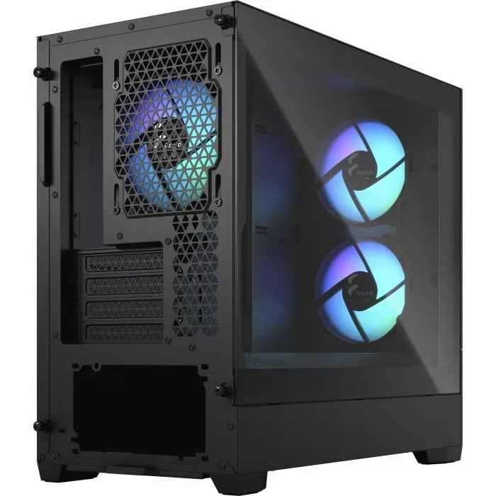 Fractal Design FD-C-POR1M-06 Pop Mini Air RGB Black TG Caja de PC Negro 5