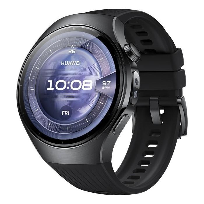 Huawei Watch 5 (Rates-L19F) Black Fluoroelastomer Strap 2 Huawei Watch 5 (Rates-L19F) Black Fluoroelastomer Strap 2