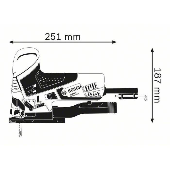 Bosch GST 90 E Stichsäge 1 Bosch GST 90 E Stichsäge 1