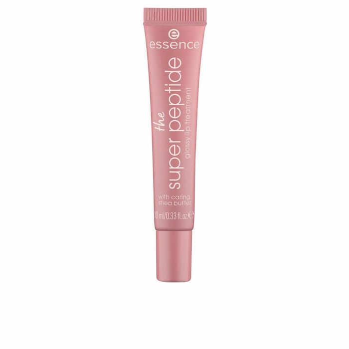 Essence THE SUPER PEPTIDE tratamiento labial #03-Toffeestastic! 10 ml - Bálsamo labial con péptidos, manteca de karité y vitamina E para labios hidratados y radiantes